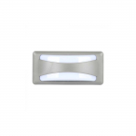 12W LED sieninis &scaron;viestuvas, pilku korpusu, 3000K, IP65
