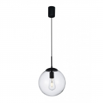 Pakabinamas &scaron;viestuvas GLOBAL, E27, juodas