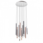 64W LED pakabinamas &scaron;viestuvas MADISON, chromo sp., 3000K, 01-2061