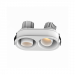 2x10W LED įleidžiamas &scaron;viestuvas, baltas, 3000K, IP44, S175
