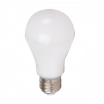 9W LED lemputė, E27, A60, termoplastinė, 6000K, dimeriuojama