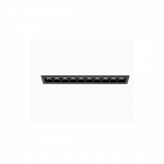20W LED įleidžiamas &scaron;viestuvas BOXET, juodas, 4000K, 48˚