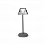 1,8W LED stalo &scaron;viestuvas LOLITA, pilkas, 3000K, dimeriuojamas, IP54, 286730