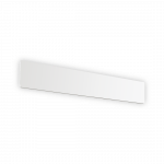 23W LED sieninis &scaron;viestuvas ZIG ZAG, baltas, 2700K, 342658