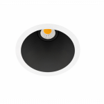 7W LED įleidžiamas &scaron;viestuvas SWAP S, baltos/juodos sp., 3000K, dimeriuojamas