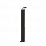 8,5W LED pastatomas lauko &scaron;viestuvas STYLE, juodas, 4000K, IP54, 322216
