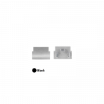 LED profilio INFERNO užbaigimas, juodas