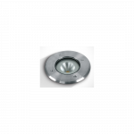 10W LED įleidžiamas į žemę &scaron;viestuvas, nerūdijančio plieno sp., 3000K, 69040/W
