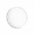22W LED pavir&scaron;inis &scaron;viestuvas UNIVERSAL ROUND, baltas, 2700K, 342603