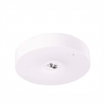 1,5W avarinis &scaron;viestuvas STARLET ROUND LED koridoriams, avariniu režimu gali veikti iki 1h, baltas