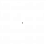 8W LED sieninis &scaron;viestuvas LINES, 60cm, nikelio sp., 3000K
