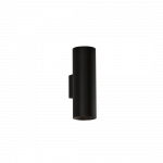 12W LED sieninis &scaron;viestuvas PIPE, juodas, 3000K, A3986100N