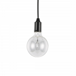 Pakabinamas &scaron;viestuvas EDISON, E27, juodas, 113319