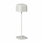 3,5W LED įkraunamas stalo &scaron;viestuvas STROLL, matinės baltos sp., 2200/2700K, IP65, dimeriuojamas, S8218031B