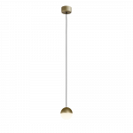 5W LED pakabinamas &scaron;viestuvas CUSTO, aukso/baltos sp., 2700/3000K, C3818172O