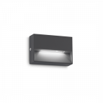 1,5W LED sieninis fasado &scaron;viestuvas DEDRA, antracito sp., 3000K, IP65, 328645