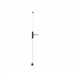 18W LED pakabinamas &scaron;viestuvas OK, juodas, 2700K, dimeriuojamas