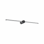 13W LED veidrodžio &scaron;viestuvas FILO, juodas, 3000K, 310145
