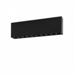 24W LED lubinis &scaron;viestuvas INVISIBLE, juodas, 3000K, P3980100N