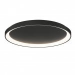 77W LED lubinis &scaron;viestuvas GRACE, juodas, 2700/3000/4000K, P3848372N