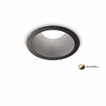 11W LED įleidžiamas &scaron;viestuvas GAME, juodos/aukso sp., 4000K, 341354