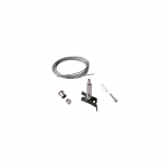 LINK TRIMLESS pakabinimo komplektas 5 m, juodas, 243238