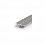 3m LED juostos profilis BACK10 A/UX, anoduotas aliuminis
