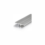 3m LED juostos profilis BACK10 A/UX, neanoduotas aliuminis