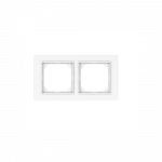 Rėmelis QUADRUM QR 1000 FIT LINE, 2 vietų, baltas