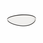 58W LED lubinis &scaron;viestuvas, juodas, 3000K, dimeriuojamas, 23211