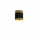 18W LED lubinis &scaron;viestuvas LUX, aukso/juodos sp., 3000K, P3989100ON