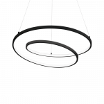 52W LED pakabinamas &scaron;viestuvas OZ, juodas, 4000K, 342443