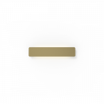 10W LED sieninis &scaron;viestuvas FOSCA, aukso sp., 2700/3000/4000K, A3833471O