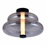 14,5W LED sieninis &scaron;viestuvas SIRA, pilkos/dūmų sp., 2700K, A4013190FU