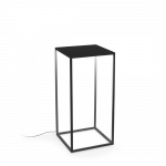 16W LED pastatomas lauko &scaron;viestuvas IPOTESI, juodas, 3000K, IP44, 282251
