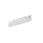36,1W LED &scaron;viestuvas PRIMA, 120cm, pilkas, 4000K, IP66