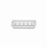 12W LED įleidžiamas &scaron;viestuvas, baltas, 3000K, S195