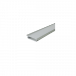LED įleidžiamas profilis su dangteliu, sidabro sp., 2000x55x10mm