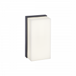 10W LED sieninis fasado &scaron;viestuvas NOEL, antracito sp., 2700/3000K, IP65, A2090070GR