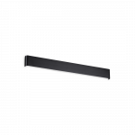 30W LED sieninis linijinis &scaron;viestuvas DELTA, juodas, 4000K, 307046