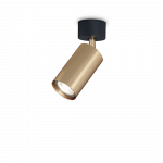 Pavir&scaron;inis &scaron;viestuvas, 1 lemputės DYNAMITE, GU10, bronzos, 244662