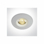 3W COB LED įleidžiamas &scaron;viestuvas, 4000K, IP65, baltas, 10103M/W/C