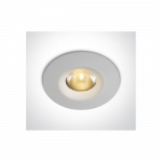 3W COB LED įleidžiamas &scaron;viestuvas, 3000K, IP65, baltas, 10103M/W/W
