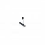 9W LED pavir&scaron;inis pakreipiamas &scaron;viestuvas POP P12D, juodas, 2700K, dimeriuojamas