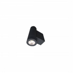 12,5W LED sieninis &scaron;viestuvas BERYL PROOF, juodas, 4000K, IP65