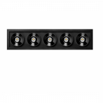 10,5W LED įleidžiamas &scaron;viestuvas BLACK FOSTER, juodas, 3000K, DALI