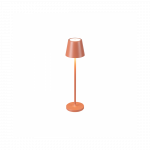 1,5W LED įkraunamas stalo &scaron;viestuvas, plytų sp., 3000K, dimeriuojamas, IP54, E370