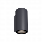 18W LED sieninis fasado &scaron;viestuvas NOX, antracito sp., 2700K, IP65, A2092090GR