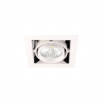 19W LED įleidžiamas &scaron;viestuvas KARDAN L, baltas, 3000K