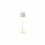 1,5W LED įkraunamas stalo &scaron;viestuvas, smėlio sp., 3000K, dimeriuojamas, IP54, E371